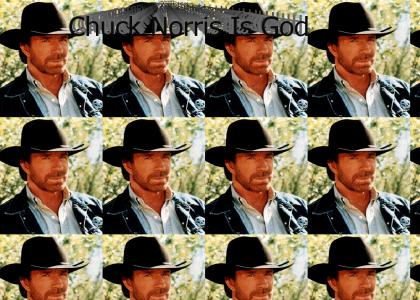 chuck norris is god