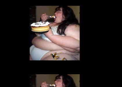 fat chicks love cake