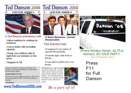 VOTE TED DANSON 2008!!!