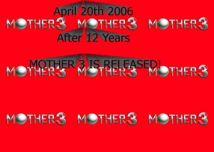 Mother 3/EarthBound 2 Countdown (4-3-06 New Screenshots!) MOTHER 3 Arrives!
