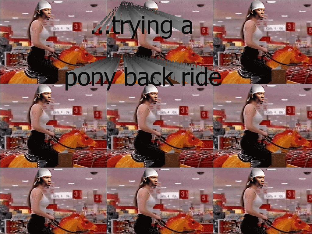 ponybackride