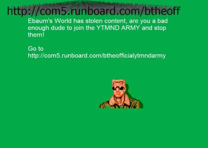Are you a bad enough dude to join the YTMND ARMY?