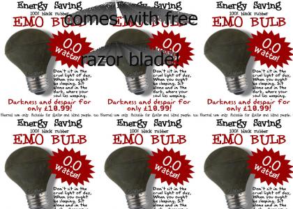energy saving emo bulbs!