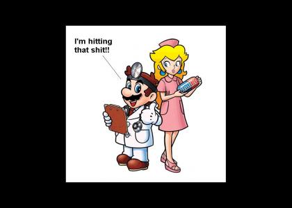 What's Mario really saying in this picture