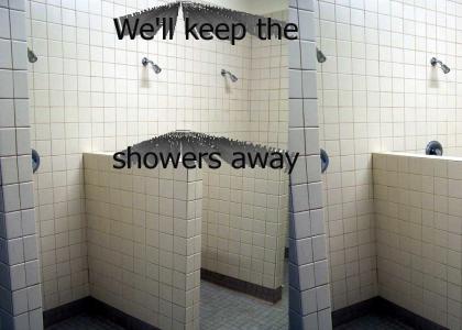 keep the showers away