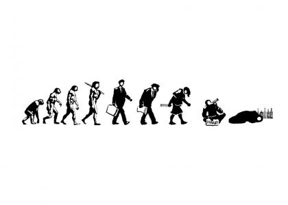 True evolution of man..