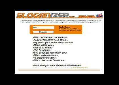 Sloganizer - try a name!