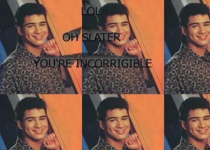 Oh, Slater, you card!
