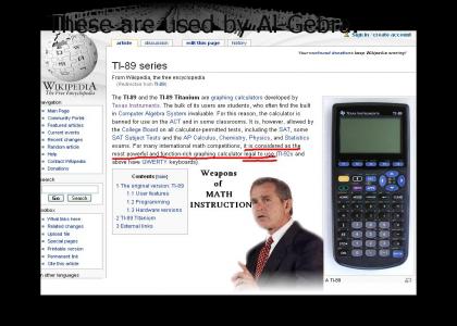 illegal calculators!!