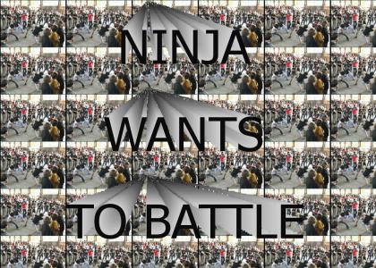 Fight the invisble ninjas!