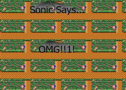 Sonic Says... (OMG)