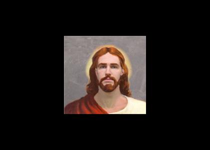 Jesus Doesn't Change Facial Expressions