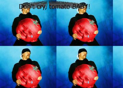 Metallica comforts the tomato child...