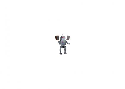 a robot dances