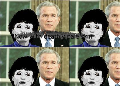 Laura Bush is 100 Percent more Goth