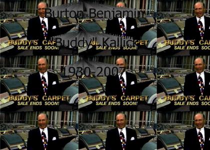 In Memory of Carpet Salesman Burton "Buddy" Kallick