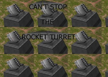 Can't stop the rocket turret