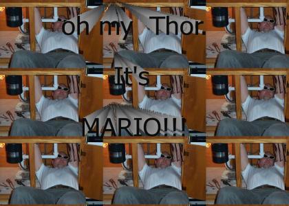 oh my thor, its MARIO.