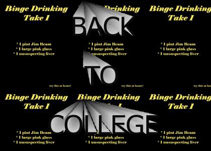 Binge Drinking Take 1 (refresh)