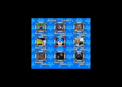 Mega Man Selects a Fad