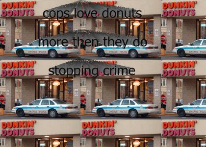 donuts > stopping crime