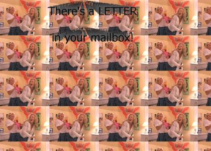 a letter in your mailbox