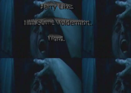 Harry likes him some Voldermort