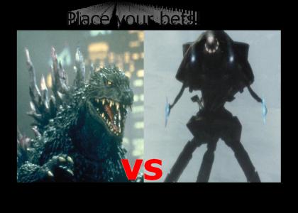 Godzilla vs Tripod