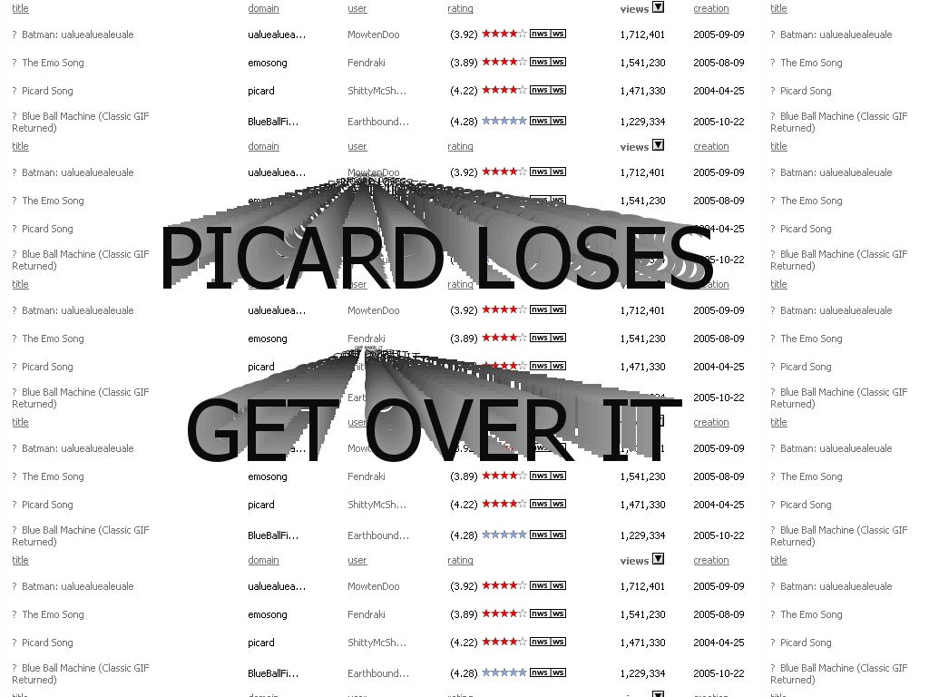 picardloses