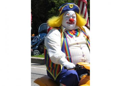 a train's been hijacked (clown)
