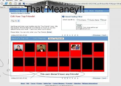 Myspace is not nice!