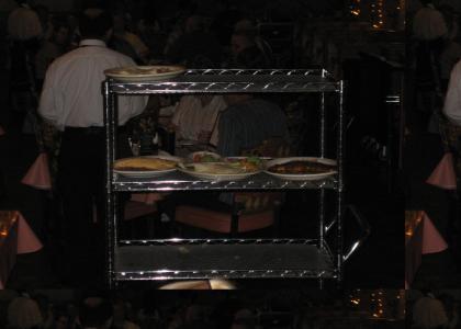 most epic waiter's serving tray