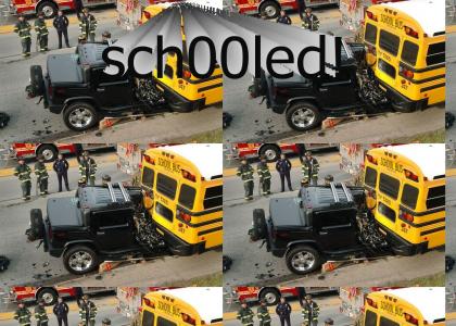 H2 loses to Schoolbus