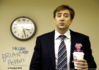 Nicolas Cage is... BRIAN PEPPERS