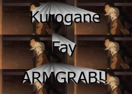 Kurogane + Fay = ARMGRAB!
