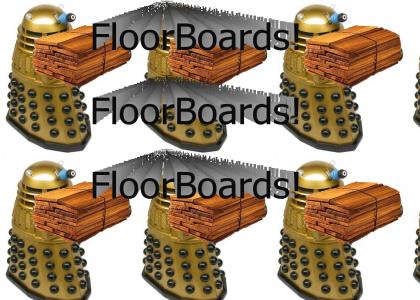 Floorboards Dalek