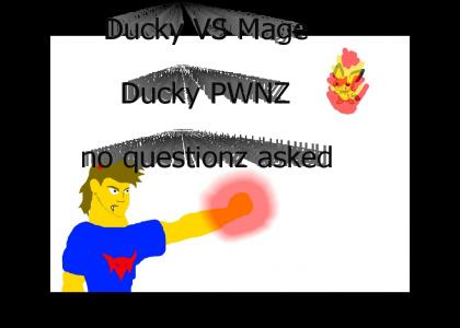 DUCKYZ ATTACK ON MAGE!~!~!~!~!~!~!