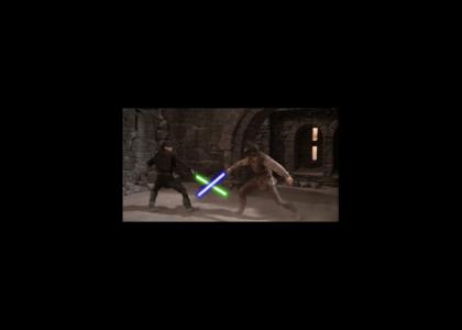 Westley and Inigo's Lightsaber Duel