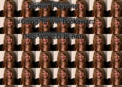 Helene Hegemann - German Plagiarist Going To Win Bookaward