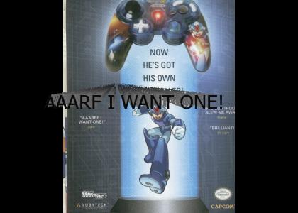 Megaman X Controller Ad