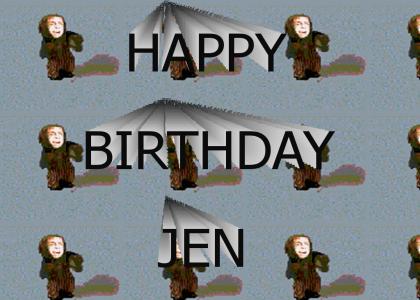 HAPPY BIRTHDAY JEN