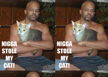 nigga stole my cat