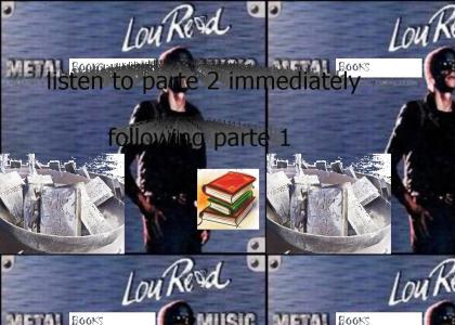 lou "read" - metal "books" music LONG AUDIO PARTE ONE