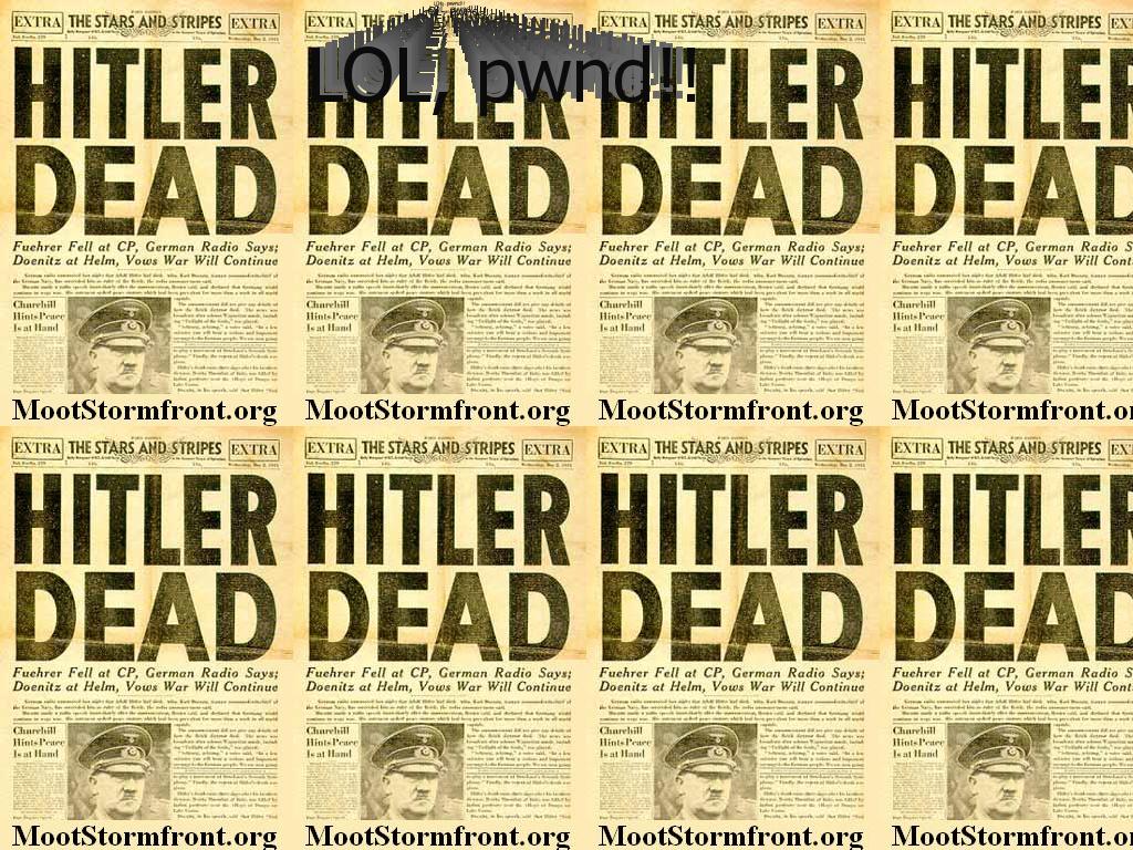 hitlerisstilldead