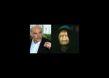 Palpatine and Connery argue