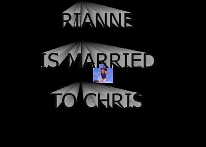 Rianne is chris' wife  :O!!