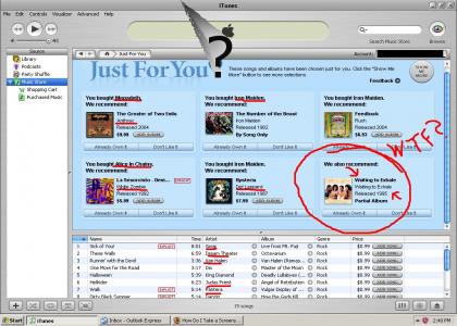 Wrong again, iTunes