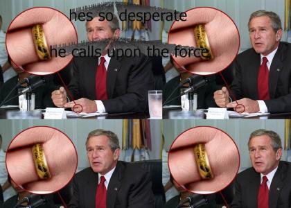 Bush Is Getting Desperate
