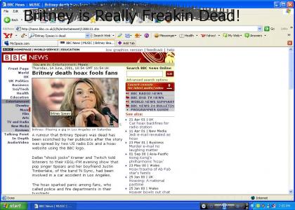 Britney is Dead (not)