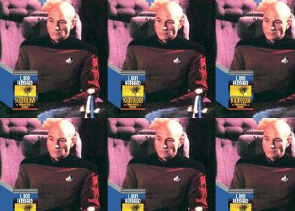 Picard reads Scientology